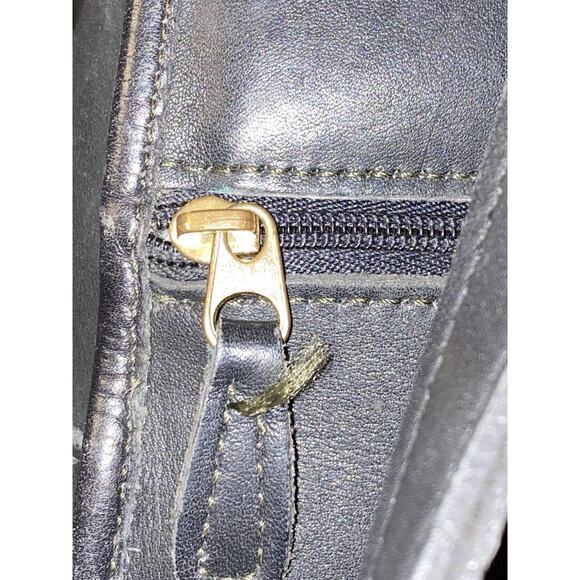 Coach Vintage Backpack Bag Turn Lock Leather 9791 Black 11.5×8n - Picture 11 of 11